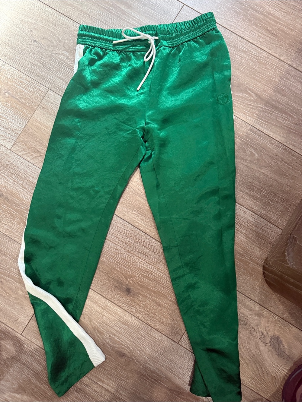 Women’s Green Drawstring Track Pants